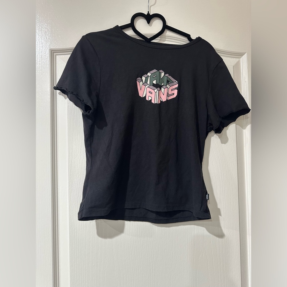 Vans black tee-size XL (perfect condition)